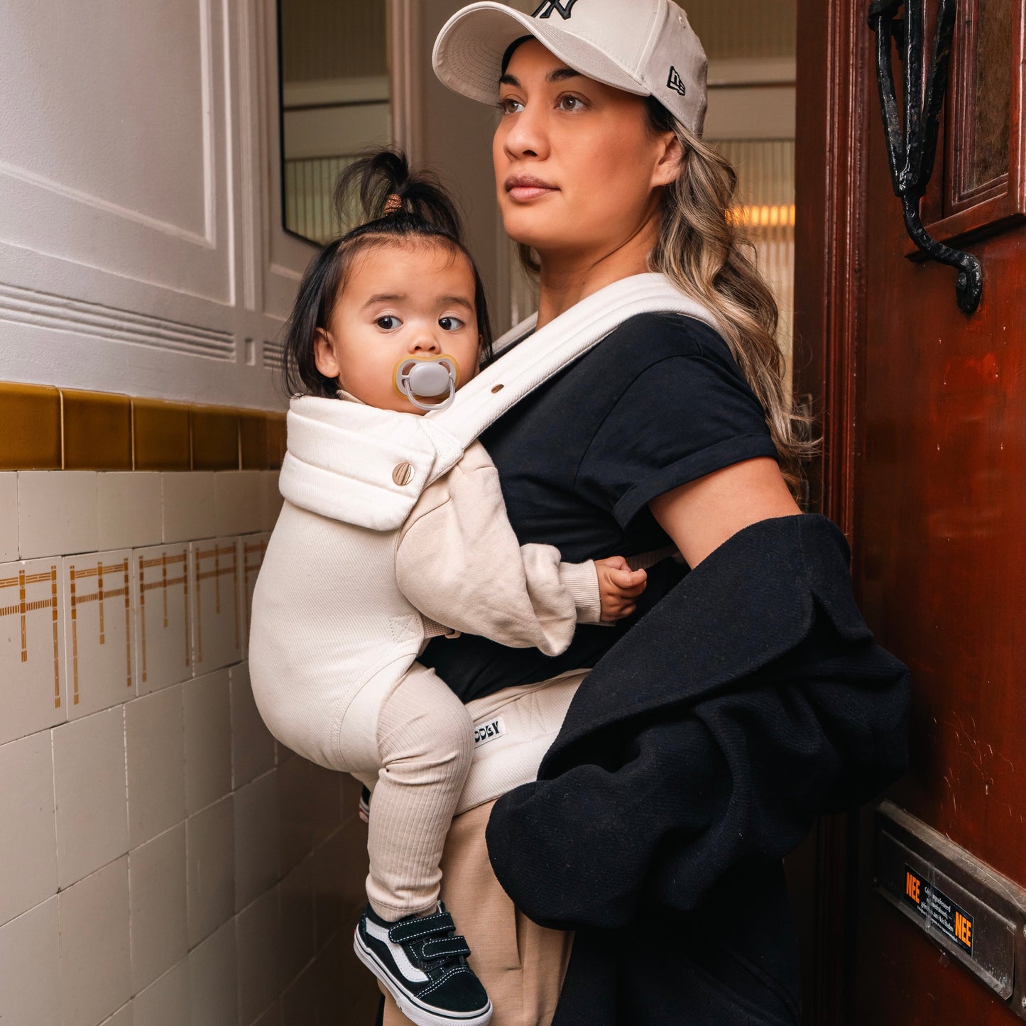 Babytrage - Organic Beige