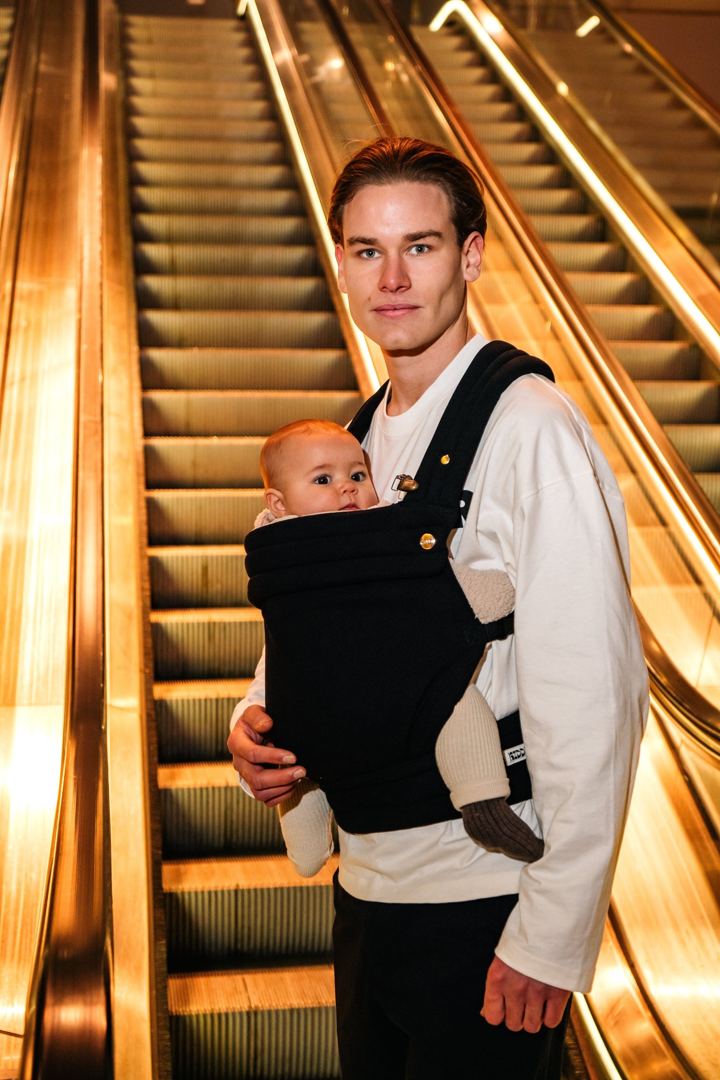 Babytrage - Organic Black